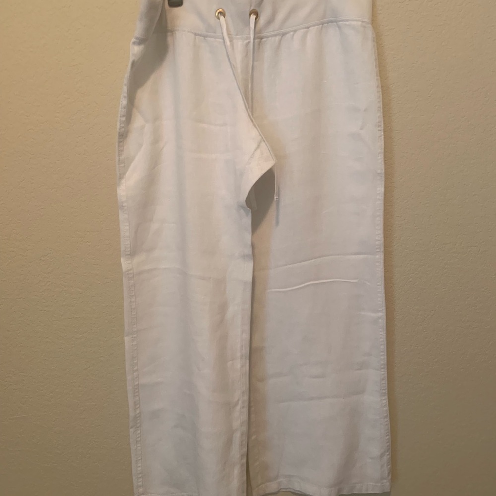 Lilly Pulitzer Linen Beach Pant - White XL